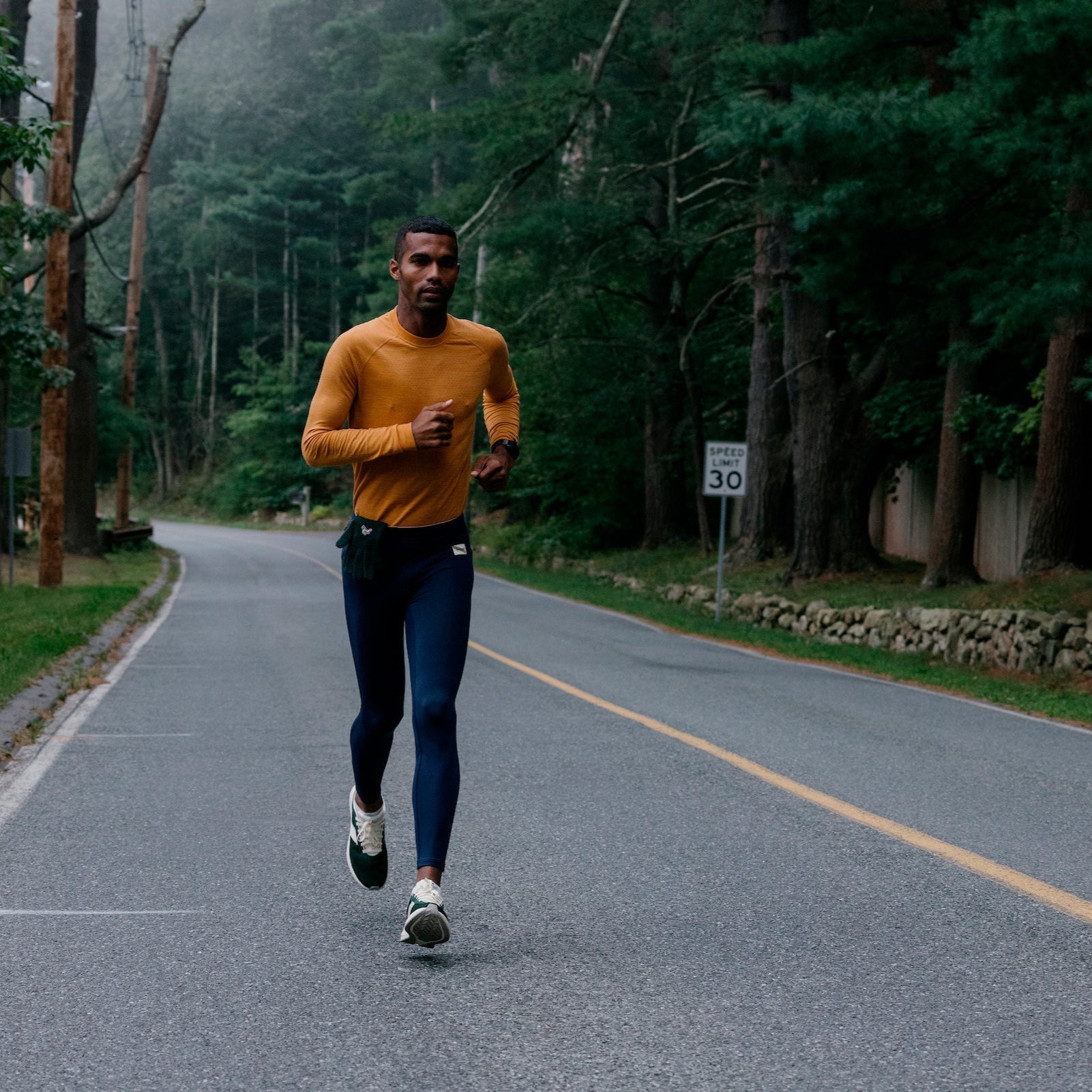 Tracksmith Turnover Tights Mens - Frontrunner Colombo